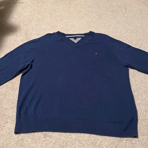 Tommy Hilfiger V-Neck Sweater - Picture 1 of 4